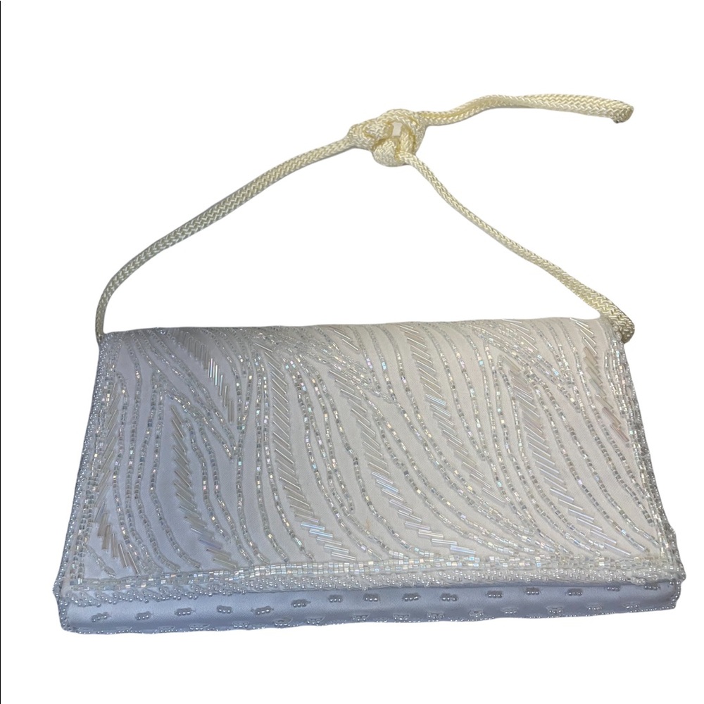 Vintage Beaded Crossbody Purse
